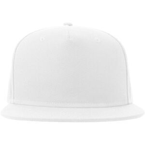 Atlantis Unisex Adult 5 Panel  Baseball Cap / White